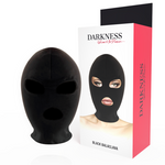 Darkness Mscara de Submisso de Bdsm Boca e Olhos Preta
