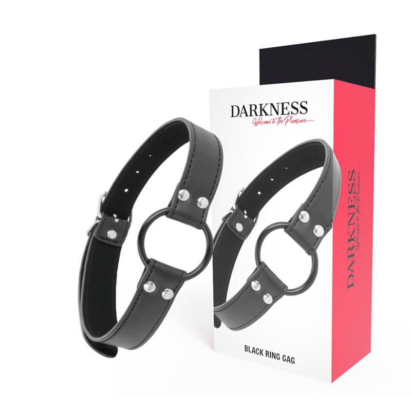 Darkness - Gag Com Anel Diâmetro 3,6 cm