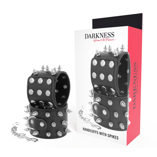 Darkness Crânios e Ossos Algemas Com Pontos Pretos