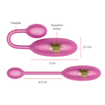 Oninder Ovo Vibratório Denver Rosa 7 X 2,7 Cm Aplicativo Gratuito