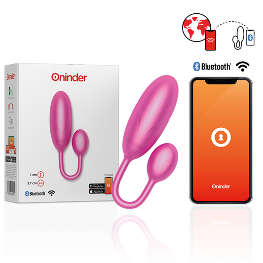 Ovo Vibrador Oninder Denver Rosa 7 X 2,7 Cm Aplicación Gratuita