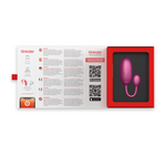 Oninder Ovo Vibrante Tóquio Rosa 7,5 X 3,2 Cm Aplicativo Gratuito