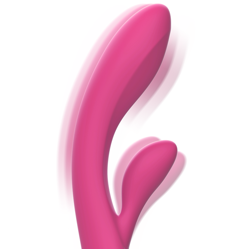 Intense Vibrador Luigi Coelho Rosa Silicone Líquido