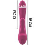 Intense Vibrador Luigi Coelho Rosa Silicone Líquido