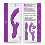 Intenso Vibrador Flexible Harry con Lengua Morada