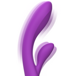 Intense Vibrador Luigi Coelho Silicone Líquido Roxo