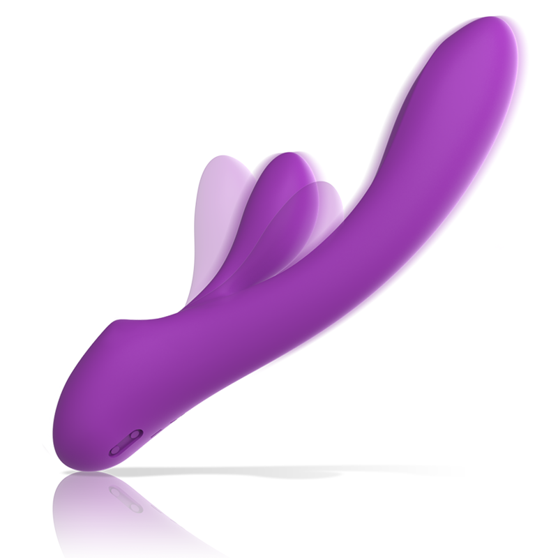 Intense Vibrador Luigi Coelho Silicone Líquido Roxo