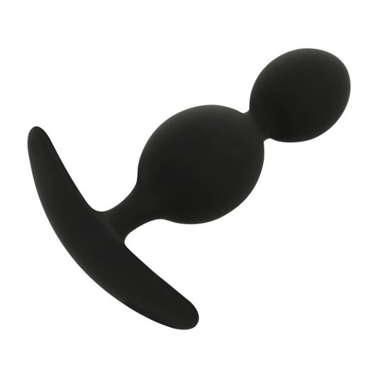 Black&Silver - Orson Plug Silicone 2 Ondas Anais 9 cm