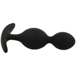 Black&Silver - Orson Plug Silicone 2 Ondas Anais 9 cm