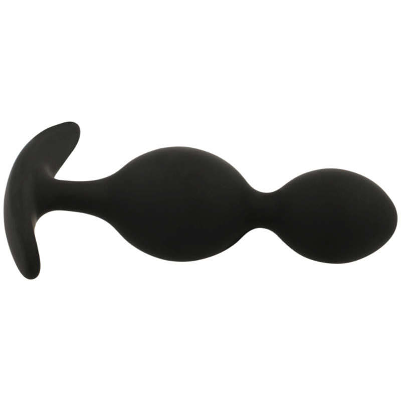 Black&Silver - Orson Plug Silicone 2 Ondas Anais 9 cm