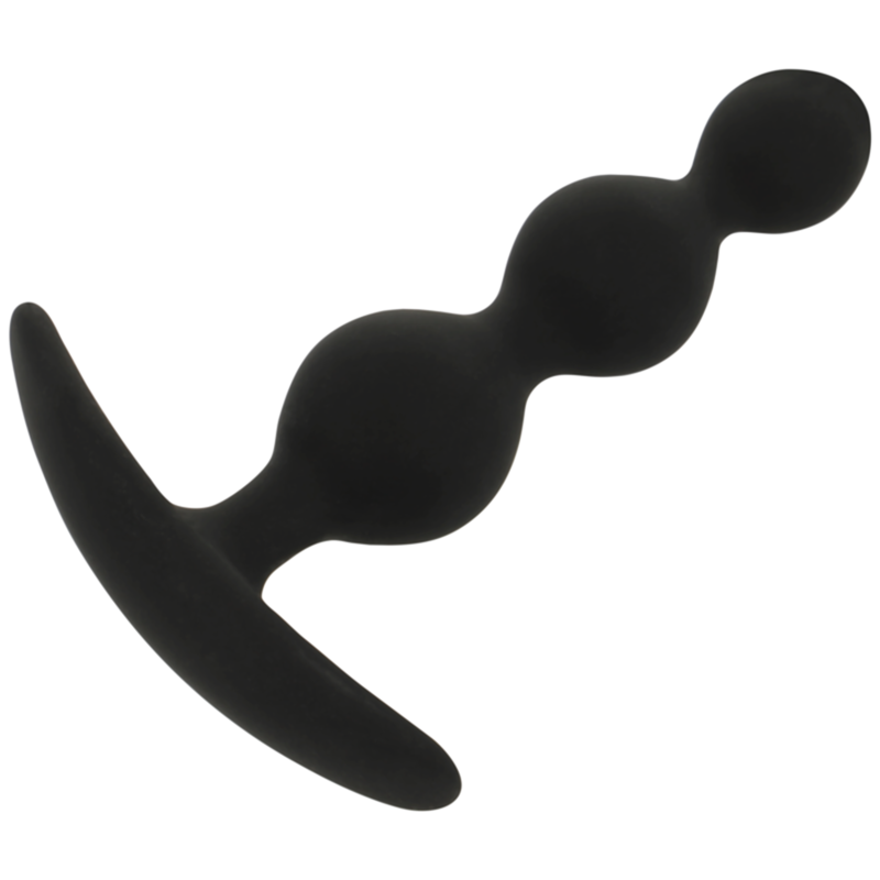 Black&Silver Corrente de Bola Anal Rupert 10 cm