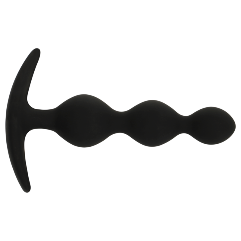 Black&Silver Corrente de Bola Anal Rupert 10 cm