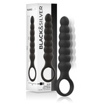 Black&Silver - Dilador Anal de Silicone Bob Poderoso