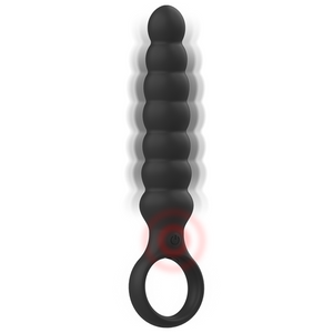 Black&Silver - Dilador Anal de Silicone Bob Poderoso
