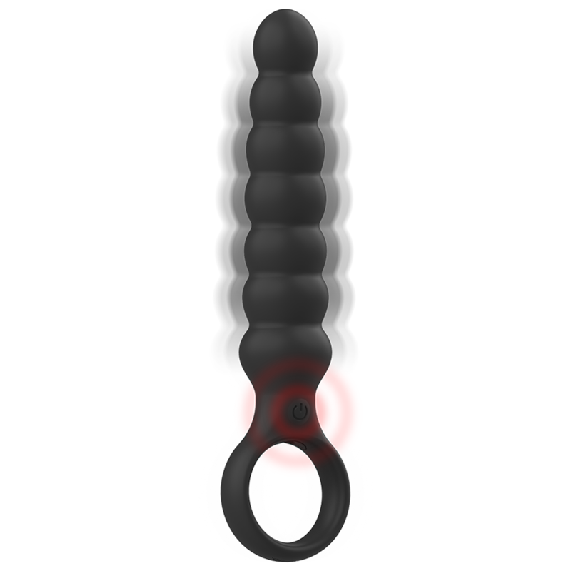 Black&Silver - Dilador Anal de Silicone Bob Poderoso