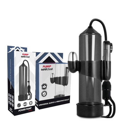 Pump Addicted Vibrador Preto Rx5