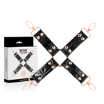 Begme - Black Edition Hog Tie de Couro Vegano