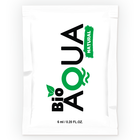 Bioaqua - Lubrificante à Base de Água Ingredientes Naturais 6 ml