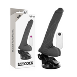 Basecock Vibrador de Control Remoto Realista Negro 19 Cm -o- 4 Cm