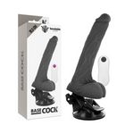 Vibrador Articulado Basecock Negro 18.5 cm -o- 4 cm con Mando a Distancia