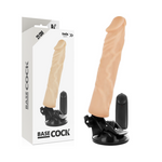 Basecock Vibrador Realístico Controle Remoto Natural 21 Cm -o- 4 Cm