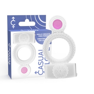 Casual Love - Anel Duplo Prazer Transparente