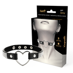 Coquette Chic Desire - Gargantilla de Cuero Vegano con Corazón