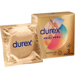 Durex - Preservativos Real Feel 3 Unidades