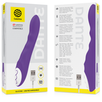 Galatea Vibrador Dante Lila Compatible con la Tecnología Watchme Wireless