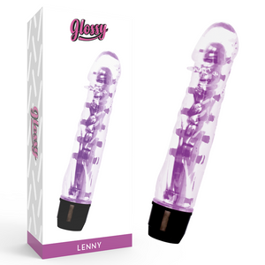 Glossy - Vibrador Lenny Roxo