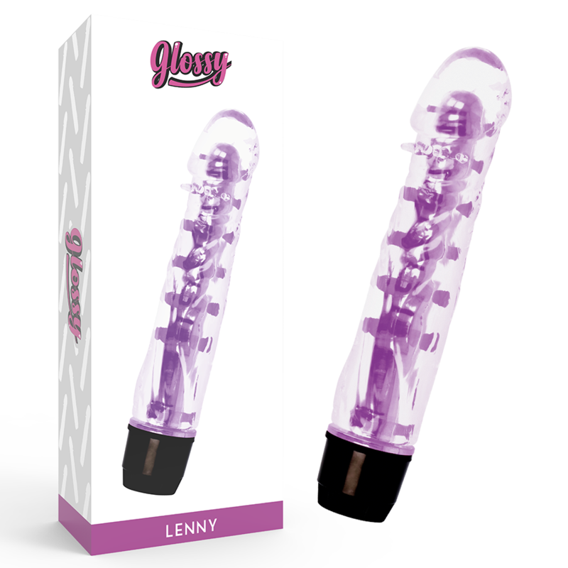 Glossy - Vibrador Lenny Roxo