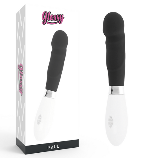 Glossy Paul Vibrador Preto