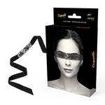 Coquette Chic Desire - Mscara de Renda Preta Com Fita