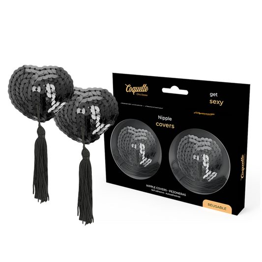 Coquette Chic Desire - Coberturas Para Bicos de Lantejeiras Pretas