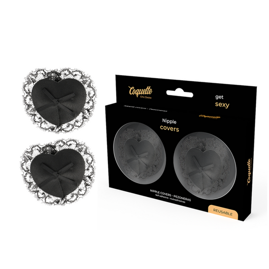 Coquette Chic Desire - Capas de Bicos de Renda Preta