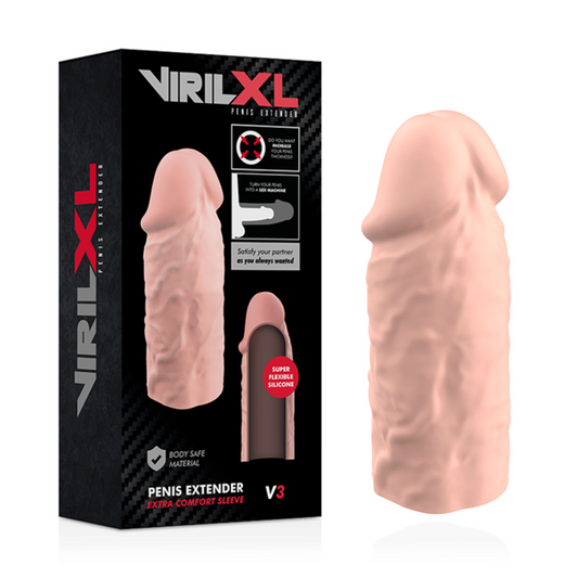 Virilxl Extensão de Pênis Natural de Silicone Líquido V3