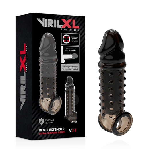 Virilxl Extensão e Bainha Do Pénis V11 Preta