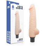 Loveclone Vibrador Auto Lubrificante Harald 24 Cm -o- 4 Cm