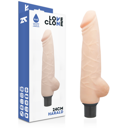 Loveclone Vibrador Autolubricante Harald 24 cm -ø- 4 cm