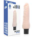 Loveclone Vibrador Auto Lubrificante Sven 18.5 Cm -o- 3.3 Cm