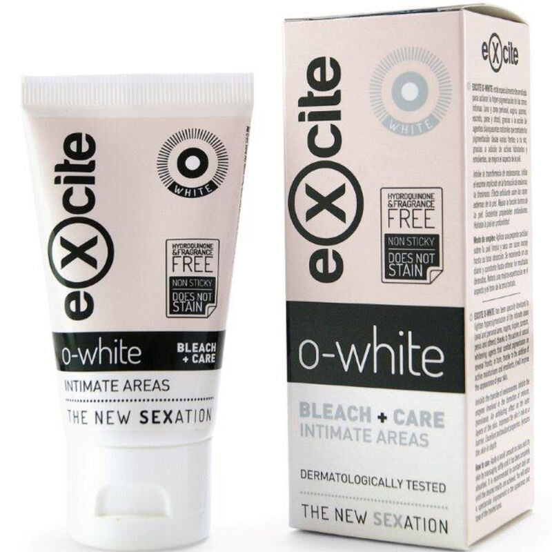 Excite O White Bleach + Cuidado Áreas Íntimas 50 ml