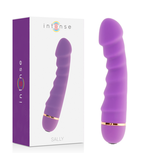 Vibrador Intenso Sally 20 Velocidades Silicona Lila