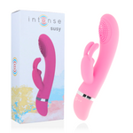 Intenso Vibrador Oscilante Susy Coelho de Silicona Rosa