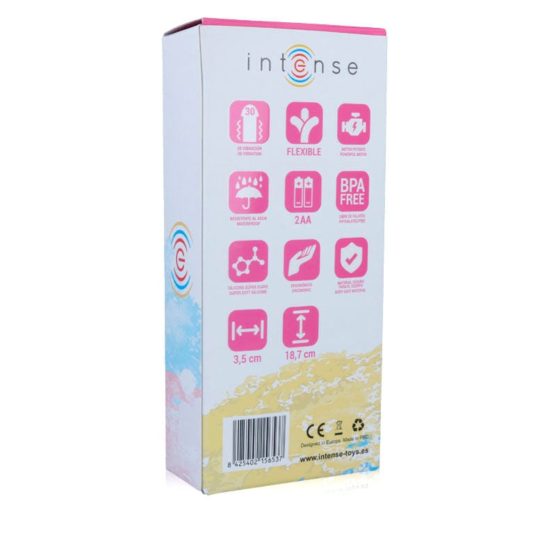 Intense Vibrador Leo Rosa Silicon Luxe