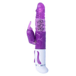 Intenso Vibrador Rotador Guppy Lila