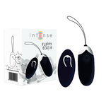 Intense Flippy Ii Huevo Vibrante con Control Remoto Negro