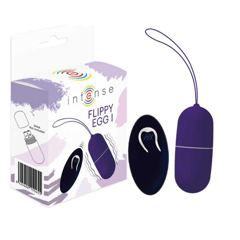 Intense Flippy I Vibrador de Huevo con Mando a Distancia Morado