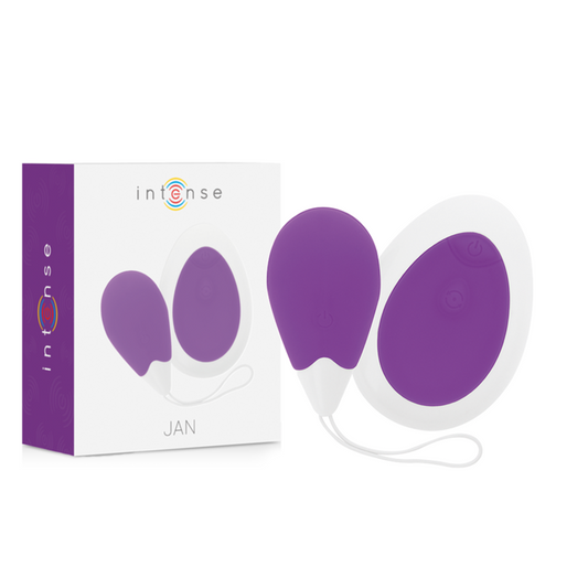 Intense - Ovo Vibrante de Controle Remoto Jan Lilac