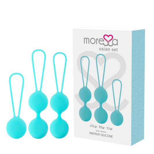 Moressa Conjunto Osian Silicona Premium Turquesa
