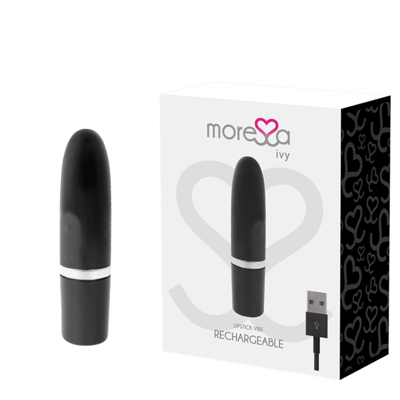 Moressa Ivy Vibrador Estimulador Viaje Negro